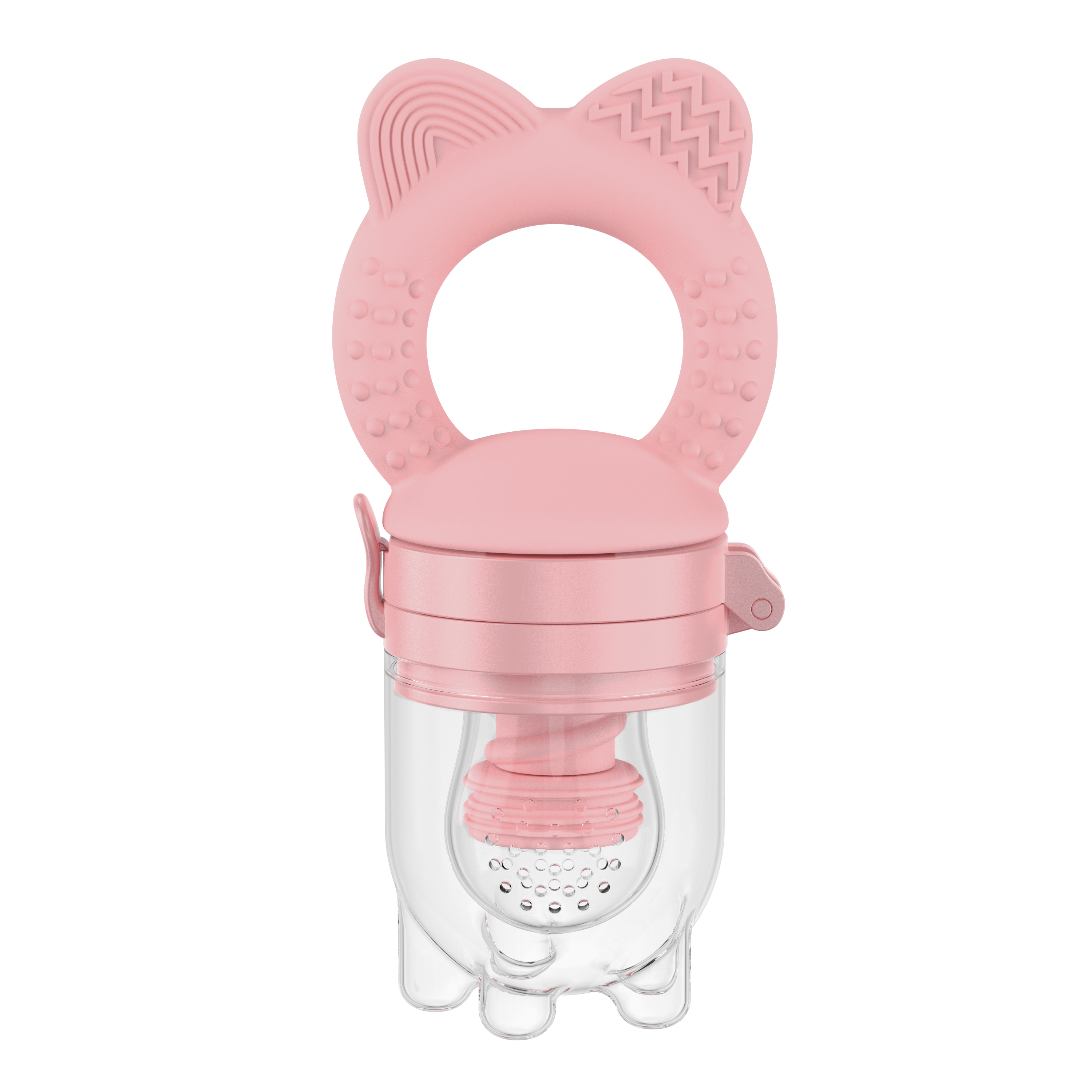 MAMAMEEPA Baby Fruit Feeder & Popsicle Molds Set – Pink